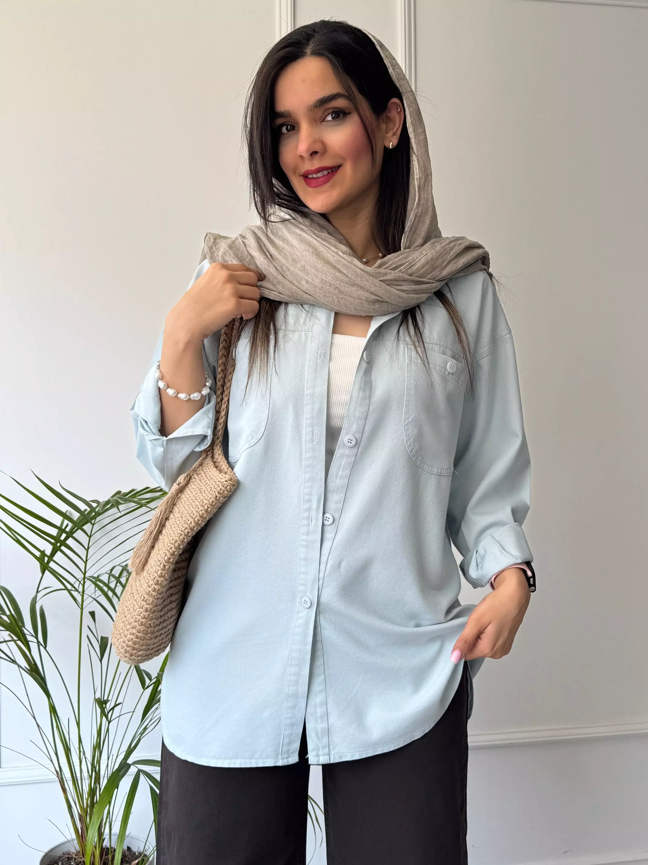 مانتو کتان فریال